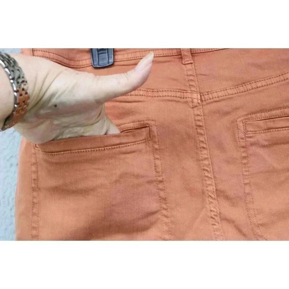 Knox Rose Light Brown Bell-Bottom Jeans-Size 14-Pockets - Picture 8 of 10